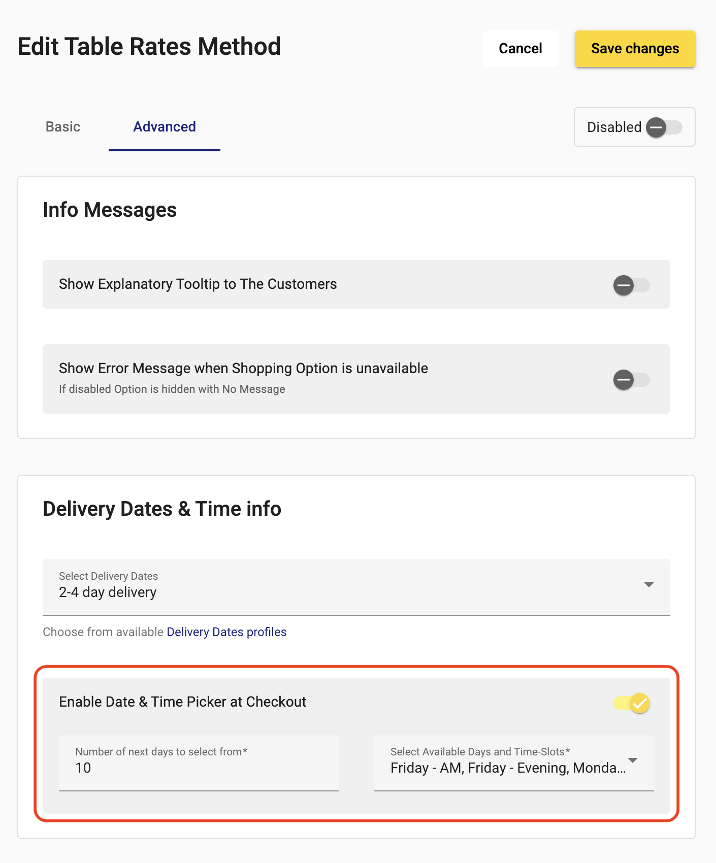 How Delivery Dates feature works Calcurates for Magento